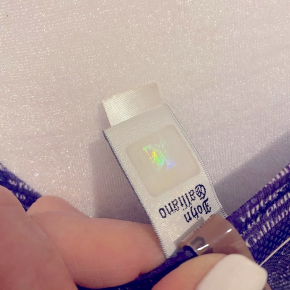 Beautiful rare vintage John Galliano gazette newspaper swimsuit - Picture 8 of 8